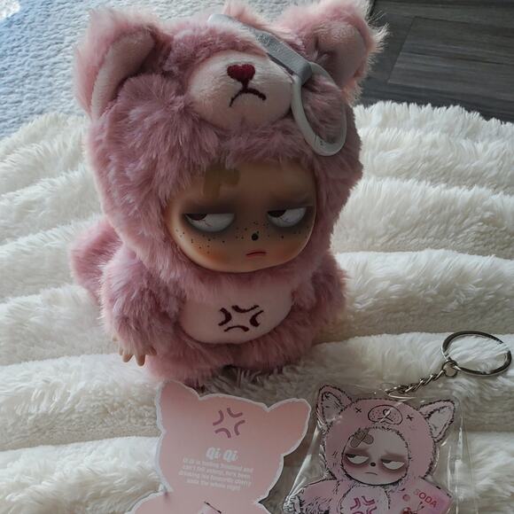 Sleepless Grumpipi Series Keychin Charms Bag Key Ring Keychin Charms Bag - Picture 12 of 14